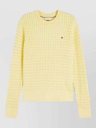 Tommy Hilfiger cable-knit cotton sweater