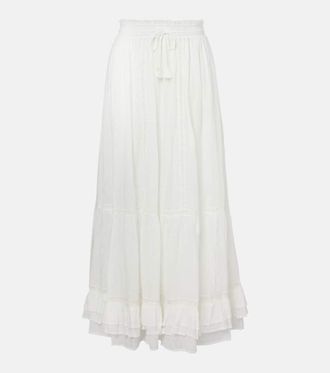 Balenciaga White Stretch Boucla¨ Skirt Balenciaga White stretch bouclè skirt from $1,603.00 - on