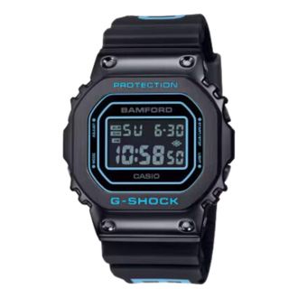Casio x Bamford London 5600 Series Digital Black Blue GM5600BWD-1