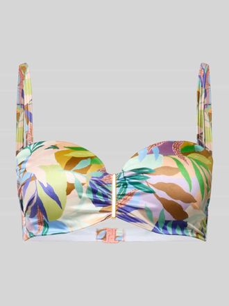 Dorina Bikini-Oberteil mit abnehmbaren Tr&auml;gern Modell BAHIA in Lila, Gr&ouml;&szlig;e XXL