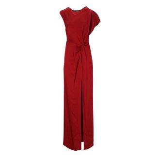 Federica Tosi Maxi Dresses - female - Federica Tosi - Gowns - Red - S - Dresses