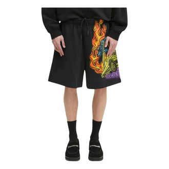 Marcelo Burlon Uomo, Pantaloncini, Nero, M, new