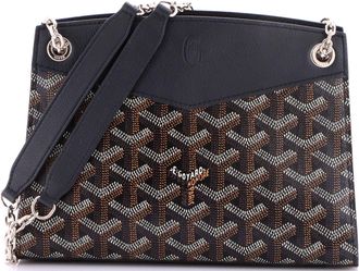 Goyard Structured Rouette Chain Shoulder Bag Coated Canvas Mini