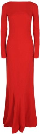 Givenchy Crisscross Chain-Strap Gown