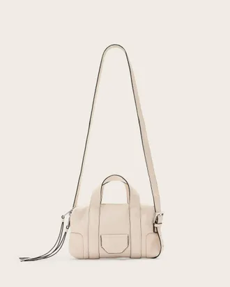AllSaints Ares Compact Leather Crossbody Bag
