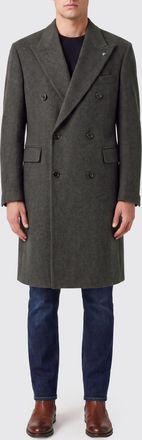 Tagliatore Cappotto lungo doppiopetto in pura lana vergine
