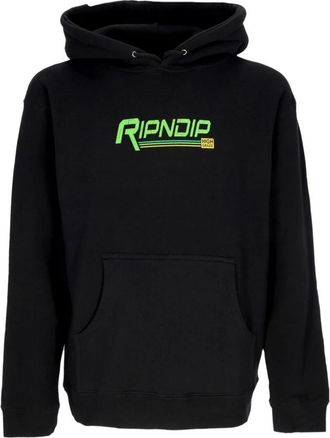 Ripndip Zwarte hoodie met voorzak - Heren - Hoodies - Zwart - XL - Katoen - Hoodies & sweatvesten