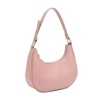 Generic Crescent Shoulder Bags for Women Cute Hobo Tote Handbag Under the Arm Purses Mini Clutch Purse with Zipper Closure