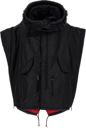 Junya Watanabe Black Oversize Puffer Jacket