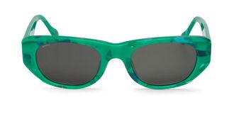 Mr.Boho Guyam BNM7-11 Womens Sunglasses Green Size 51
