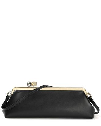 Tiffany & Fred Frame Leather Clutch