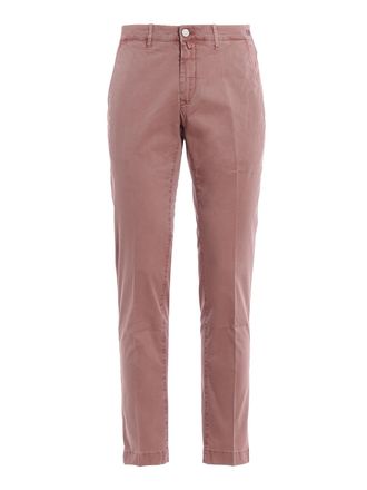 Jacob Cohen Lion pink chino trousers