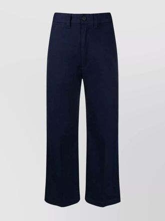Ralph Lauren cropped wide-leg chinos
