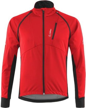 LOEFFLER Bike Zip-Off Jacket San Remo Airblocc Light Velojacke f&uuml;r Herren | rot