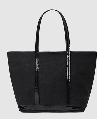 Vanessa Bruno Cabas L Lin Zipp&eacute; Noir