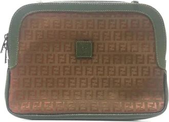 Fendi Pre-owned Fabric fendi-bags - Dames - Vintage Schoudertas - Bruin - ONE Size - Vintage