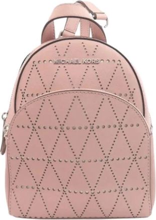 Michael Kors Pre-owned Backpacks, female, Pink, Size: ONE SIZE Pre-owned Backpack