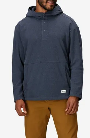 Marmot Felton Fleece Hoodie in Thunderhead Heather at Nordstrom, Size X-Large