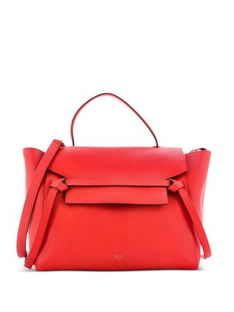 Celine Belt Bag Textured Leather Mini shoulder bag - Rood