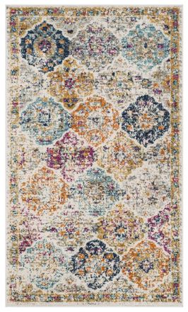 Safavieh Alfombra crema/m&uacute;ltiple 122 x 183 cm