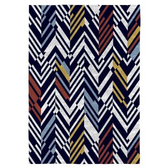 Nafnaf Alfombra decorativa de fibras naturales multicolor 160x230 cm