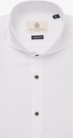 Gentiluomo Linnen Overhemd | Wit