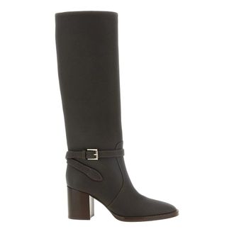Gianvito Rossi Luxor High Boot - Shoes - Mujer - Marr&oacute;n - 37 1/2 EU