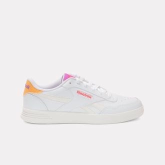 Reebok Womens Reebok Court Advance In /Chalk/Purplerave M