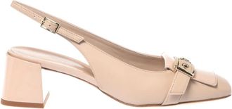 Baldinini Slingback Pump - Dames - Pumps - Beige - 37 EU - Leer - Schoenen