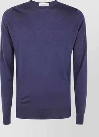 John Smedley long sleeve crew neck knit pullover