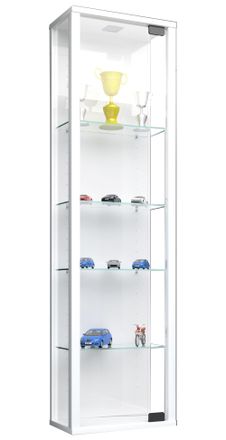 ebuy24 Ebuy24 - Estuche De Vidrio Vcm Colgante Estuche De Cristal Con Vidrio De Seguridad Esg Dimensiones Aprox. Al. 115 X An. 33 X P. 18 Cm Gabinete Colgant