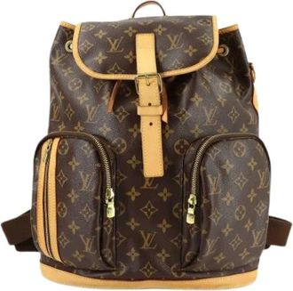 Louis Vuitton Pre-owned Backpacks, female, Brown, Size: ONE SIZE Pre-owned Monogram Backpack