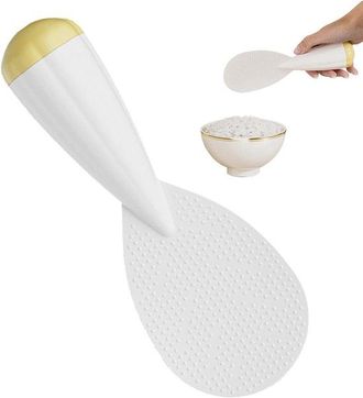 No Brand Cuchara Para Arroz Resistente Al Calor, Utensilio De Cocina Antiadherente Con Base Estable, Esp&aacute;tula De Cocina F&aacute;cil De Limpiar, Paleta Para Mezclar A