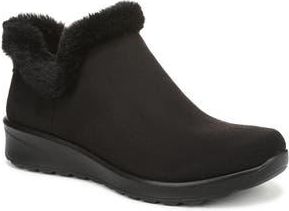 Life Stride Greatness Faux Fur Trim Bootie in Black at Nordstrom Rack, Size 9.5