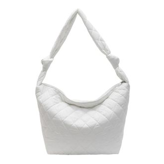 Generic Quilted Shoulder Bag Lightweight Puffer Hobo Bag Nylon Crossbody Bag Padding for Women Work Shopping Travel Winter Fall