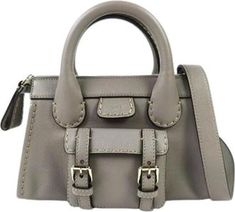 Chlo&eacute; Borsa Edith Day Satchel Pre-owned - - Pre-owned - Donna - Grigio - ONE SIZE