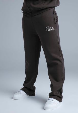 Siksilk Mens Brown Essentials Track Pants XXL