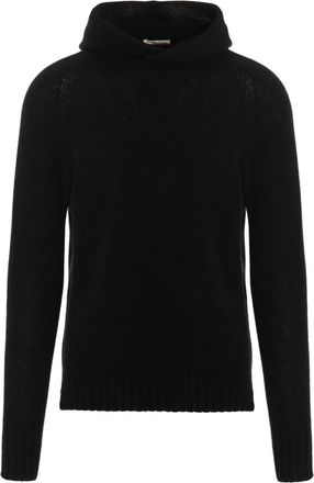 Maryya Hooded Sweater - Heren - Hoodies - Zwart - XL - Wol - Hoodies & sweatvesten