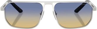 Prada unisex, Accessoires, Grijs, Maat: 59 MM Polyamide