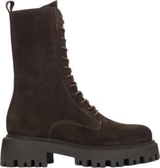 Estro & Luminara Dames, Schoenen, Bruin, Maat: 38 EU Velours