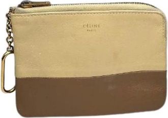 Celine Pre-owned Vintage Portemonnee - Dames - Vintage Accessoires - Veelkleurig - ONE Size - Leer - Vintage