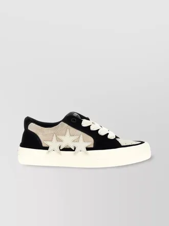 Amiri star appliqu&eacute; vulcanized sneakers