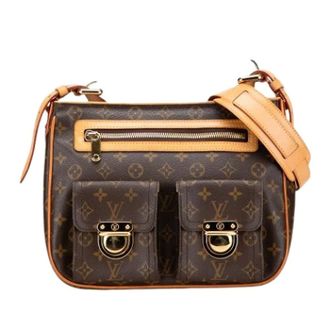 Louis Vuitton Pre-owned Cross Body Bags, female, Brown, Size: ONE SIZE Pre-owned Vintage Fabric Crossbody Bag