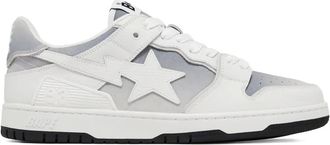 A Bathing Ape SK8 STA sneakers met vlakken - Wit