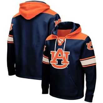 Colosseum Mens Colosseum Navy Auburn Tigers 2.0 Lace-Up Pullover Hoodie at Nordstrom, Size Medium