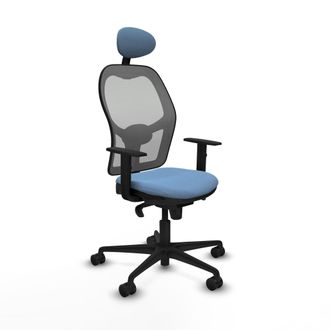 Piqueras y Crespo Silla De Oficina Con Cabecero Jorquera Piqueras Y Crespo 1d036n1 Azul Cielo