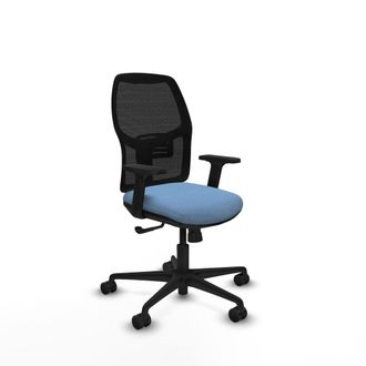 Piqueras y Crespo Silla De Oficina Piqueras Y Crespo Alfera Negro Ajustable C&oacute;moda