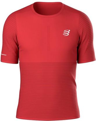 Compressport Pro Racing S/S T-Shirt Laufshirt f&uuml;r Herren | rot