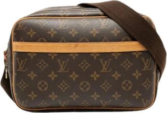 Louis Vuitton Pre-owned Cross Body Bags, female, Brown, Size: ONE SIZE Pre-owned Fabric Crossbody Bag