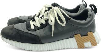 Hermès Sneakers in pelle e suede - Nero